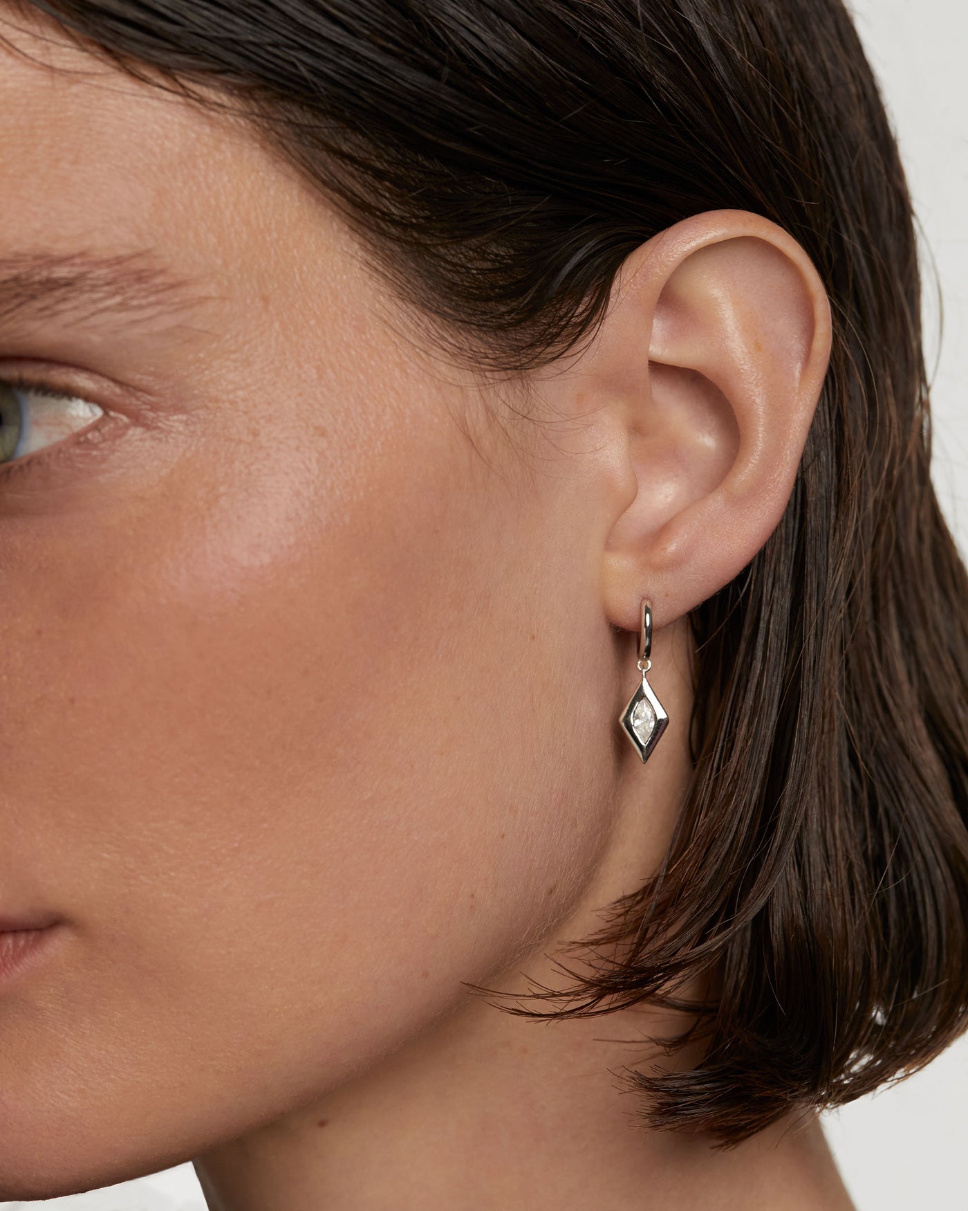 Crystal and zirconia  earrings