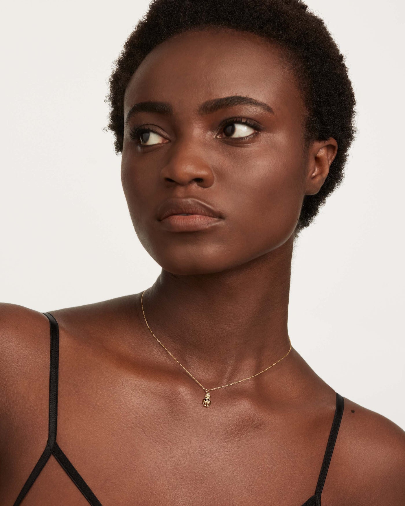 Crystal and zirconia  necklaces