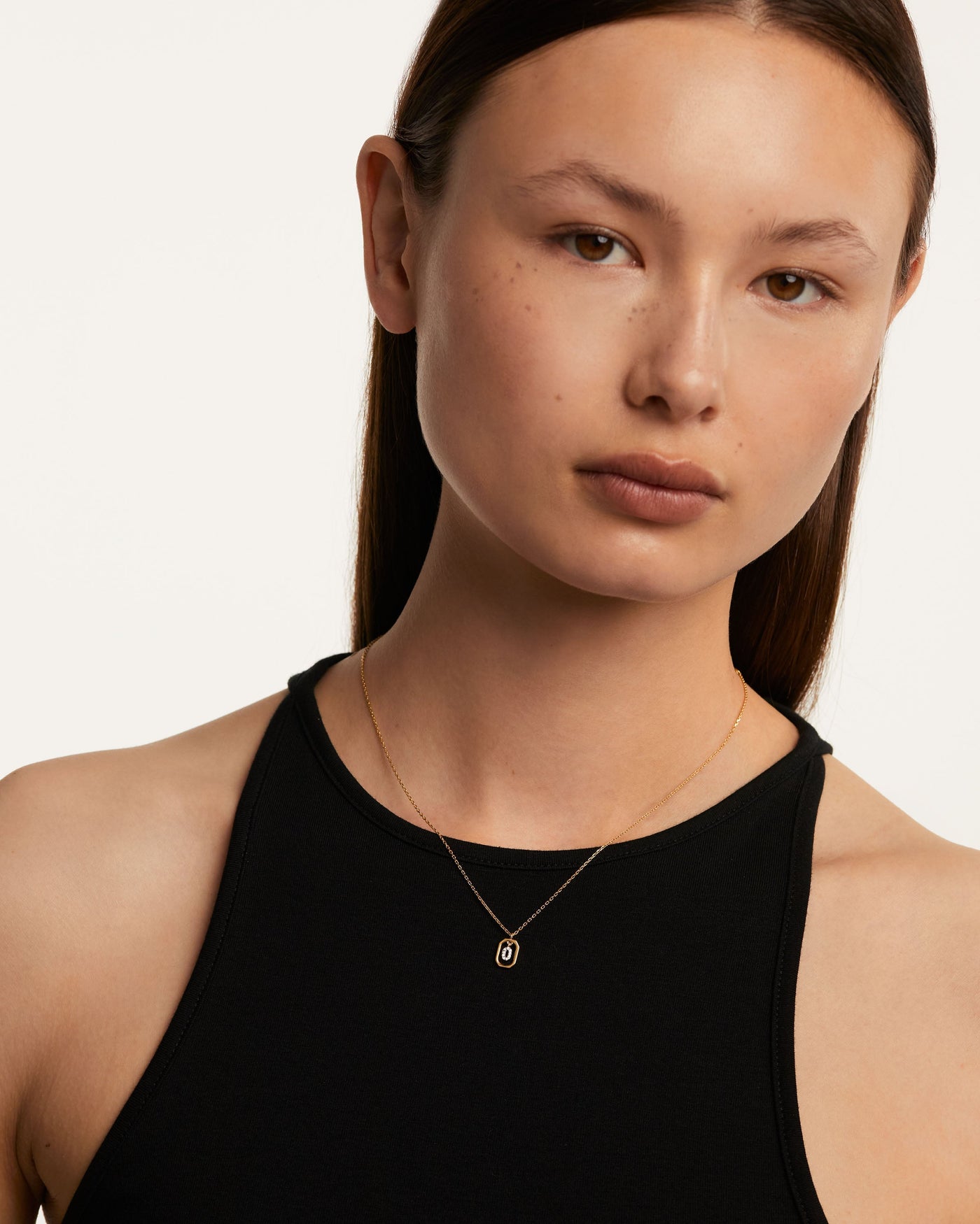 Crystal and zirconia  necklaces