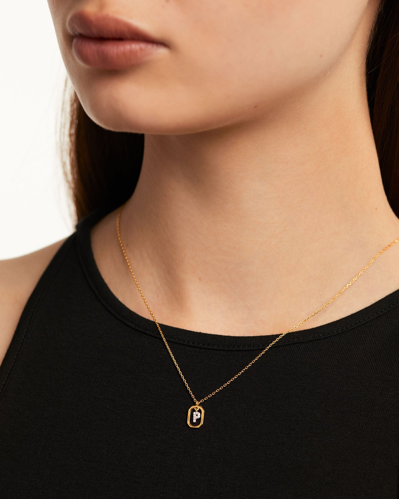 Crystal and zirconia  necklaces