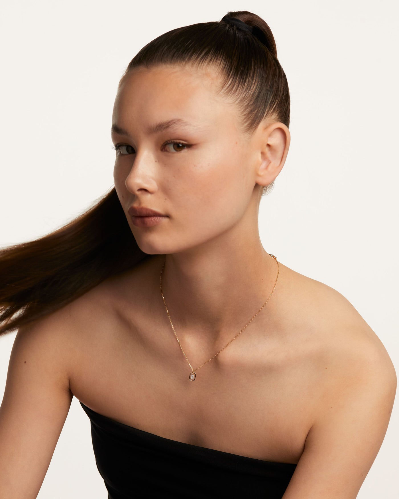 Crystal and zirconia  necklaces