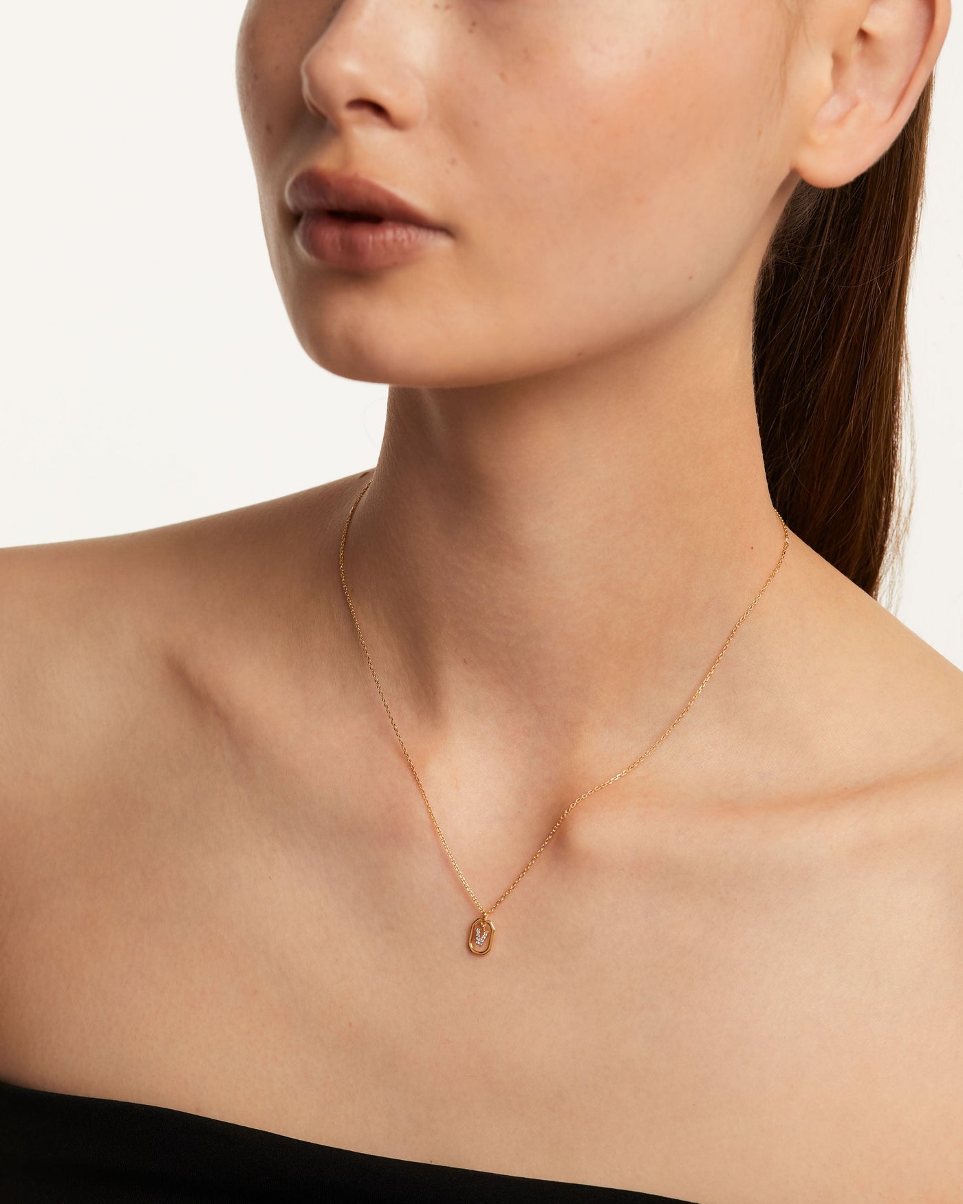 Crystal and zirconia  necklaces