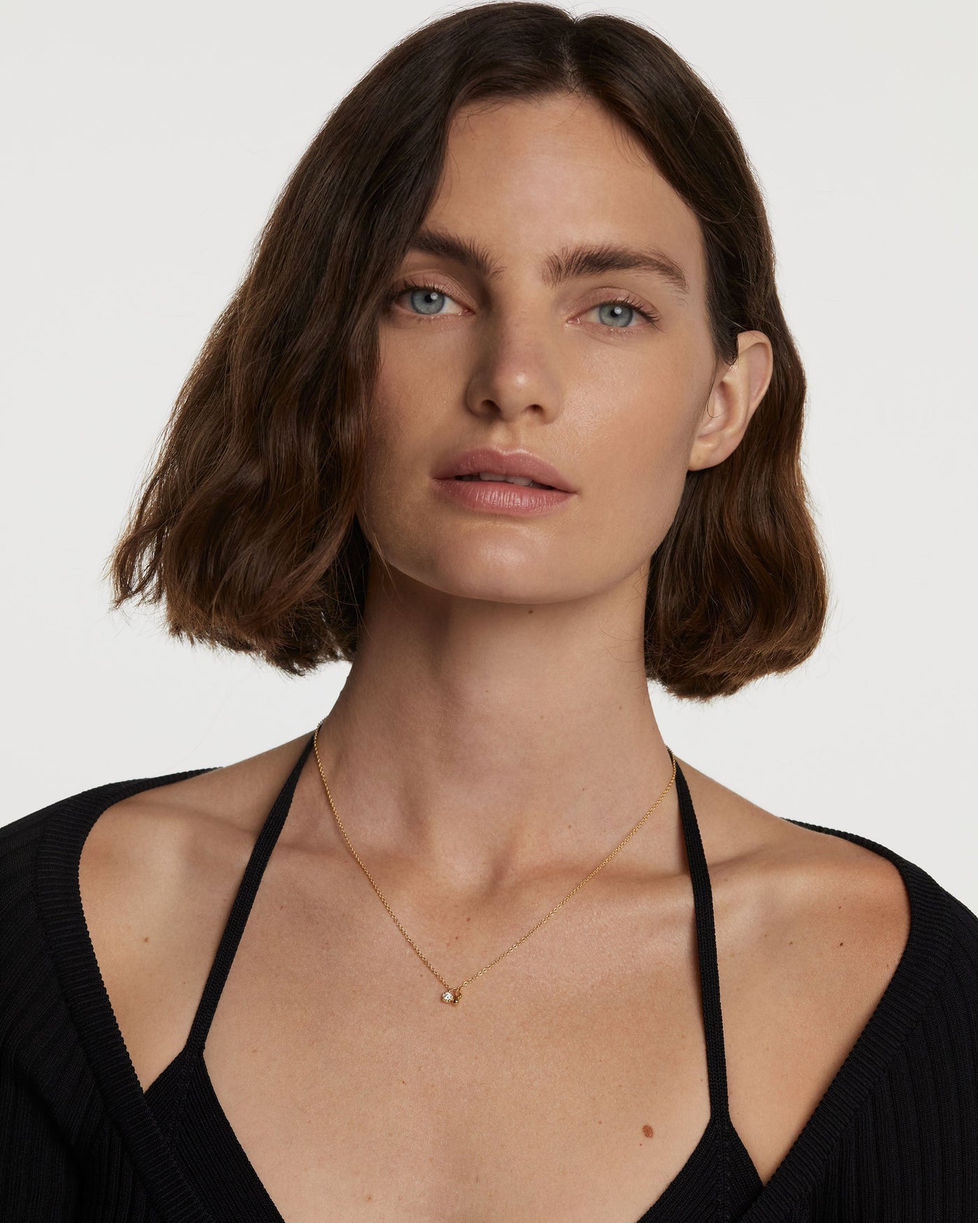 Crystal and zirconia  necklaces