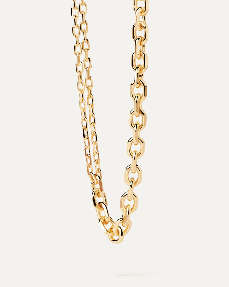 Vesta Chain Necklace - 
  
    Brass / 18K Gold plating
  
