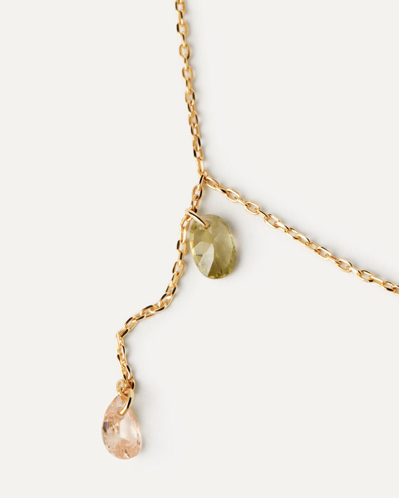 Collana Linda - 
  
    Argento sterling / Placcatura in Oro 18K
  
