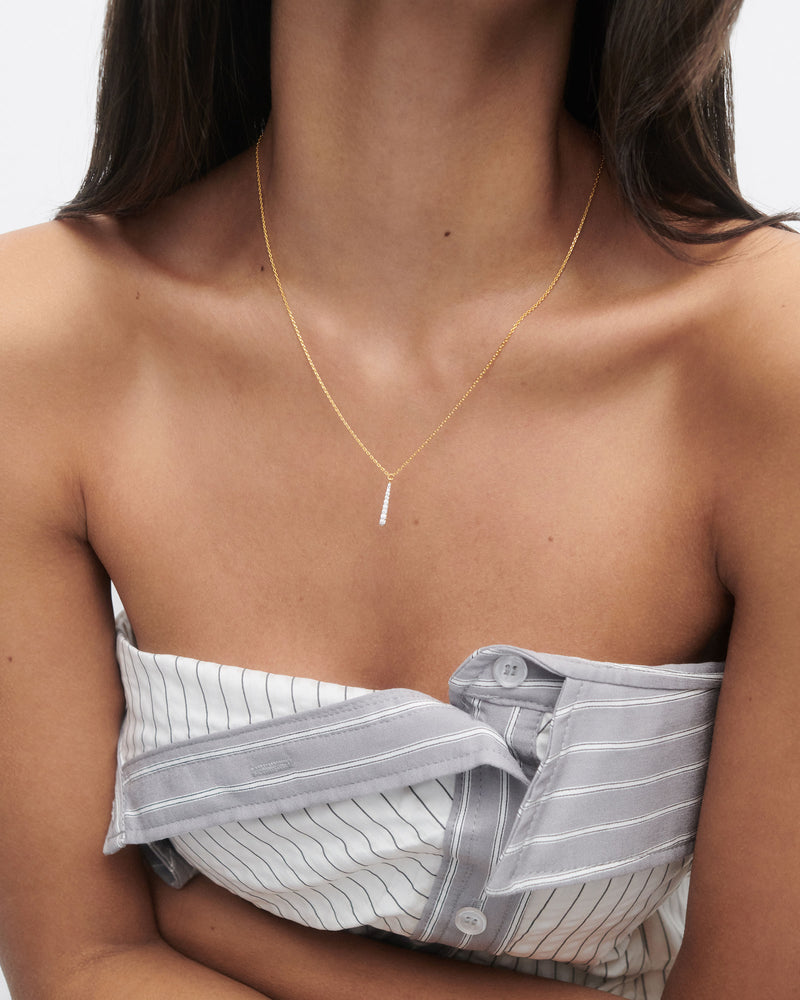 Collana Olga - 
  
    Argento sterling / Placcatura in Oro 18K
  
