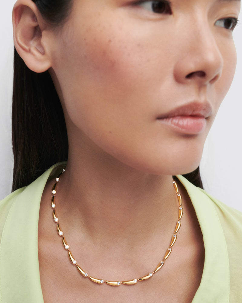 Collana Caramelle - 
  
    Argento sterling / Placcatura in Oro 18K
  
