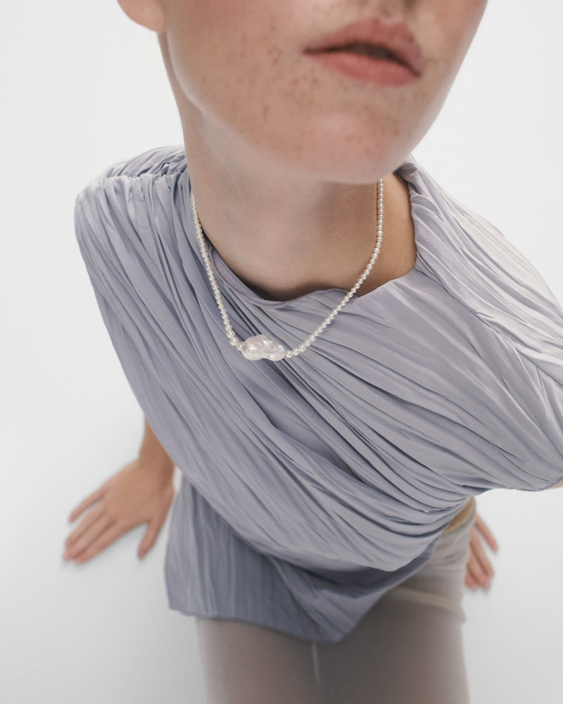 Collana La Perla - 
  
    Argento sterling / Placcatura in Oro 18K
  
