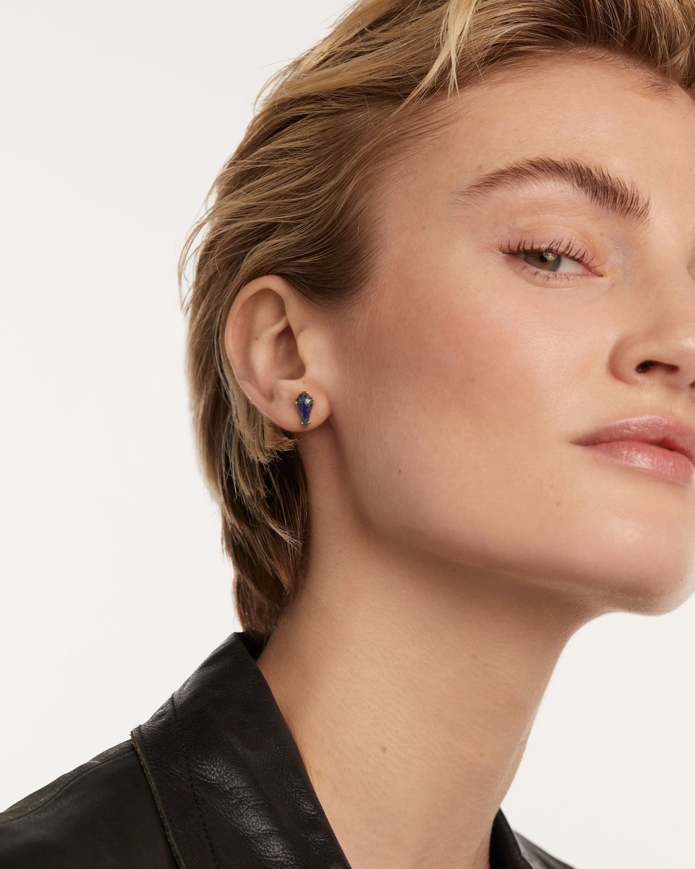 Sodalite  ear piercings