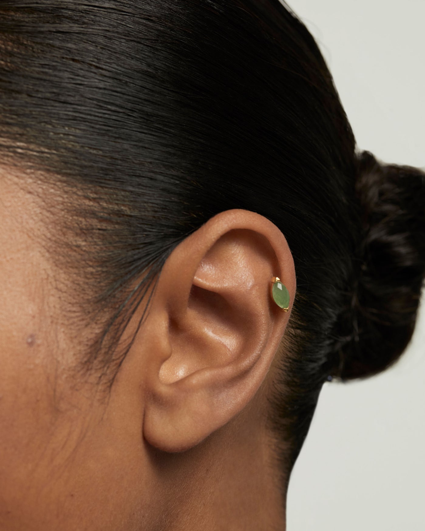 Aventurine  ear piercings