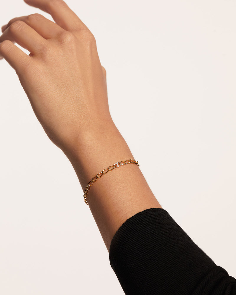 Letter t bracelet hot sale