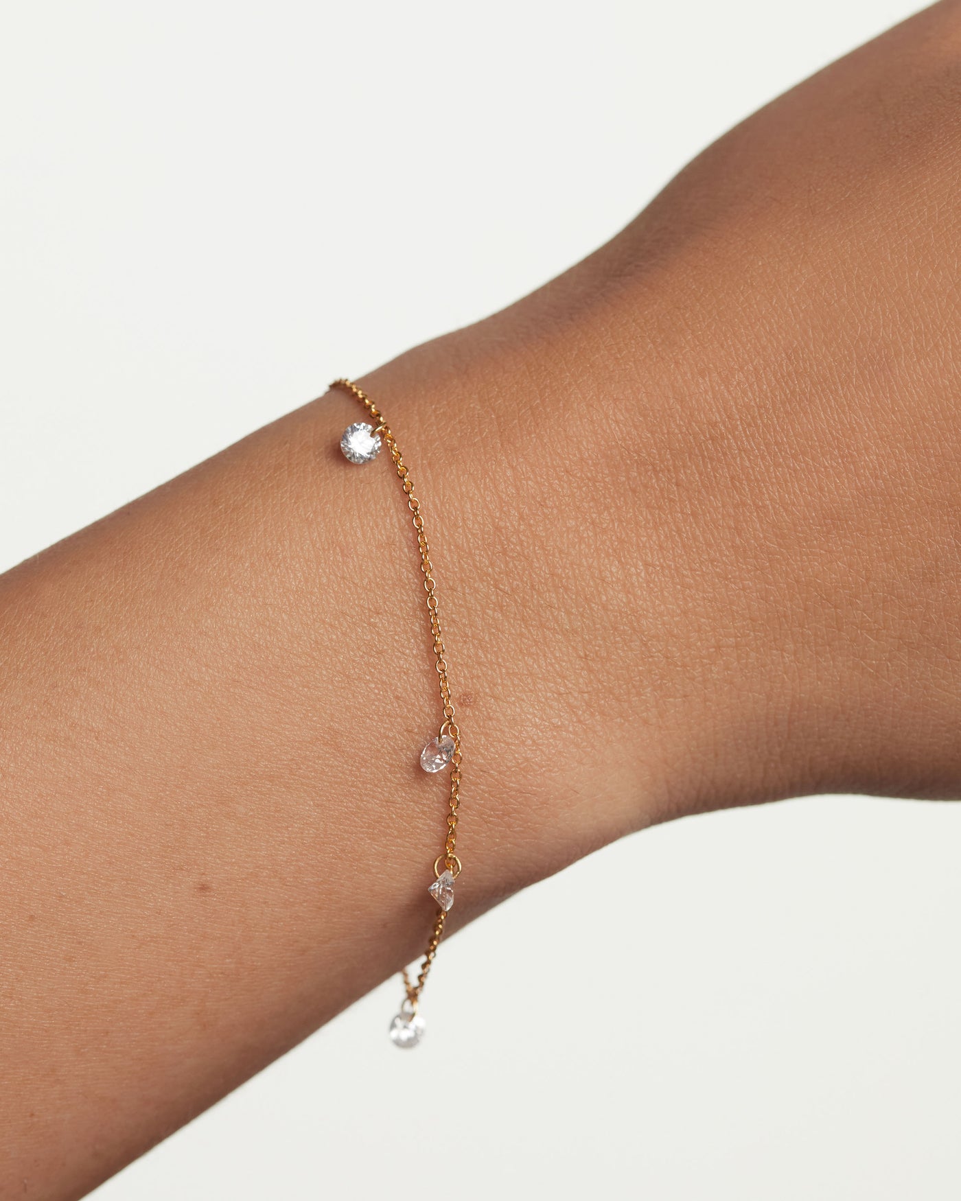 Crystal and zirconia  bracelets