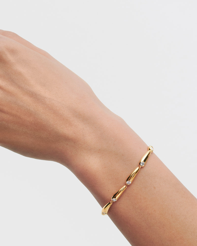 Bracciale Caramelle - 
  
    Argento sterling / Placcatura in Oro 18K
  
