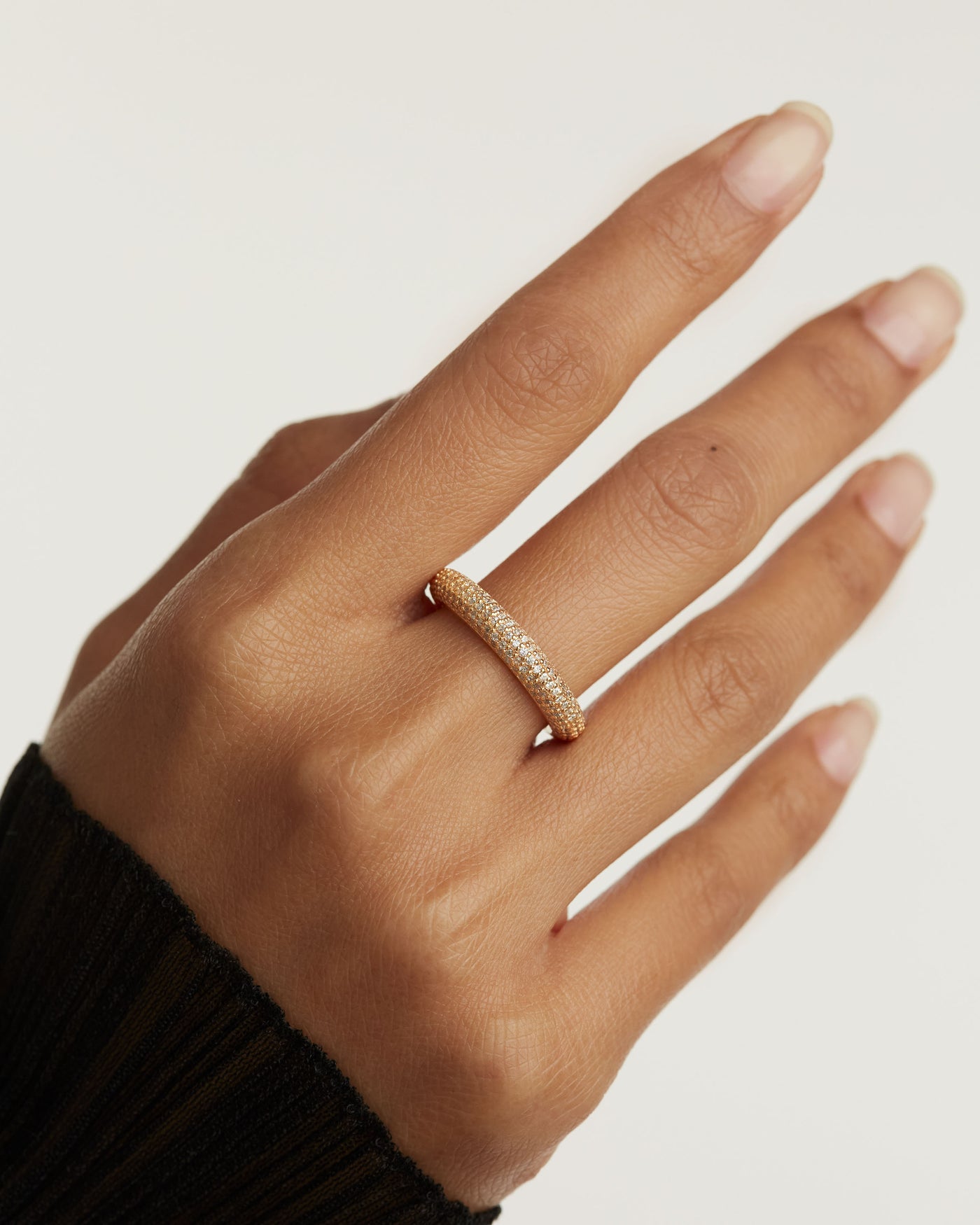 Crystal and zirconia  rings