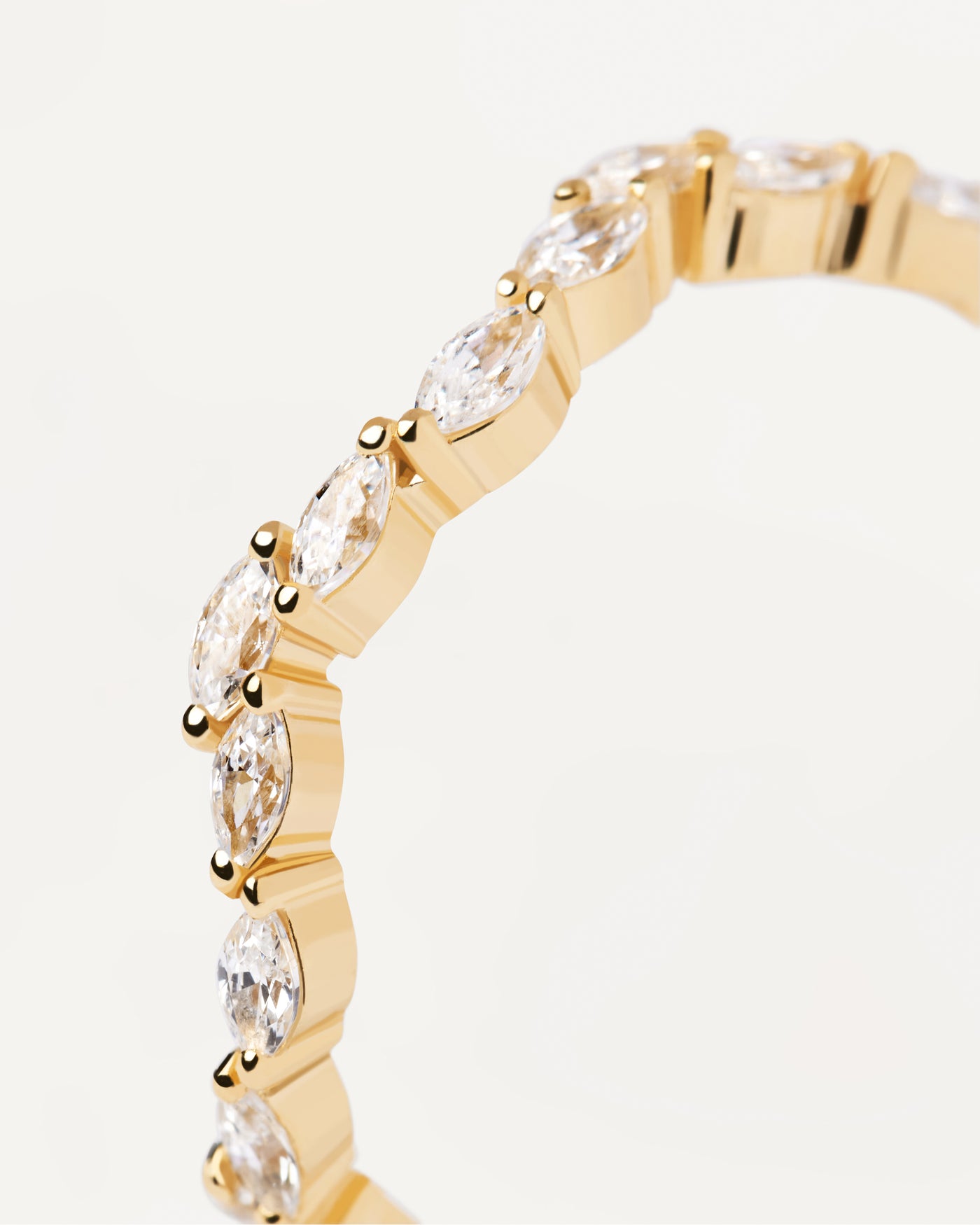 Crystal and zirconia  rings
