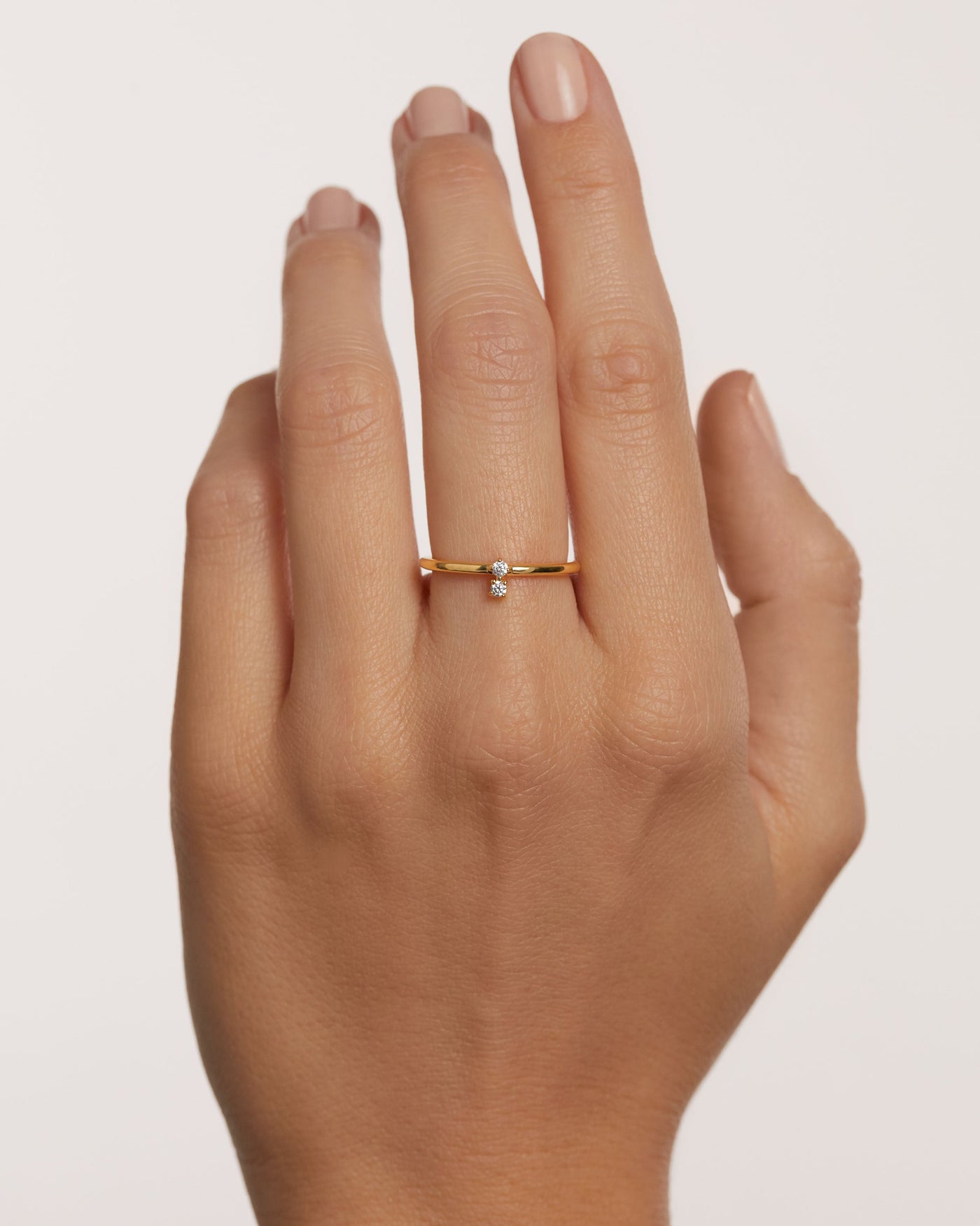Crystal and zirconia  rings