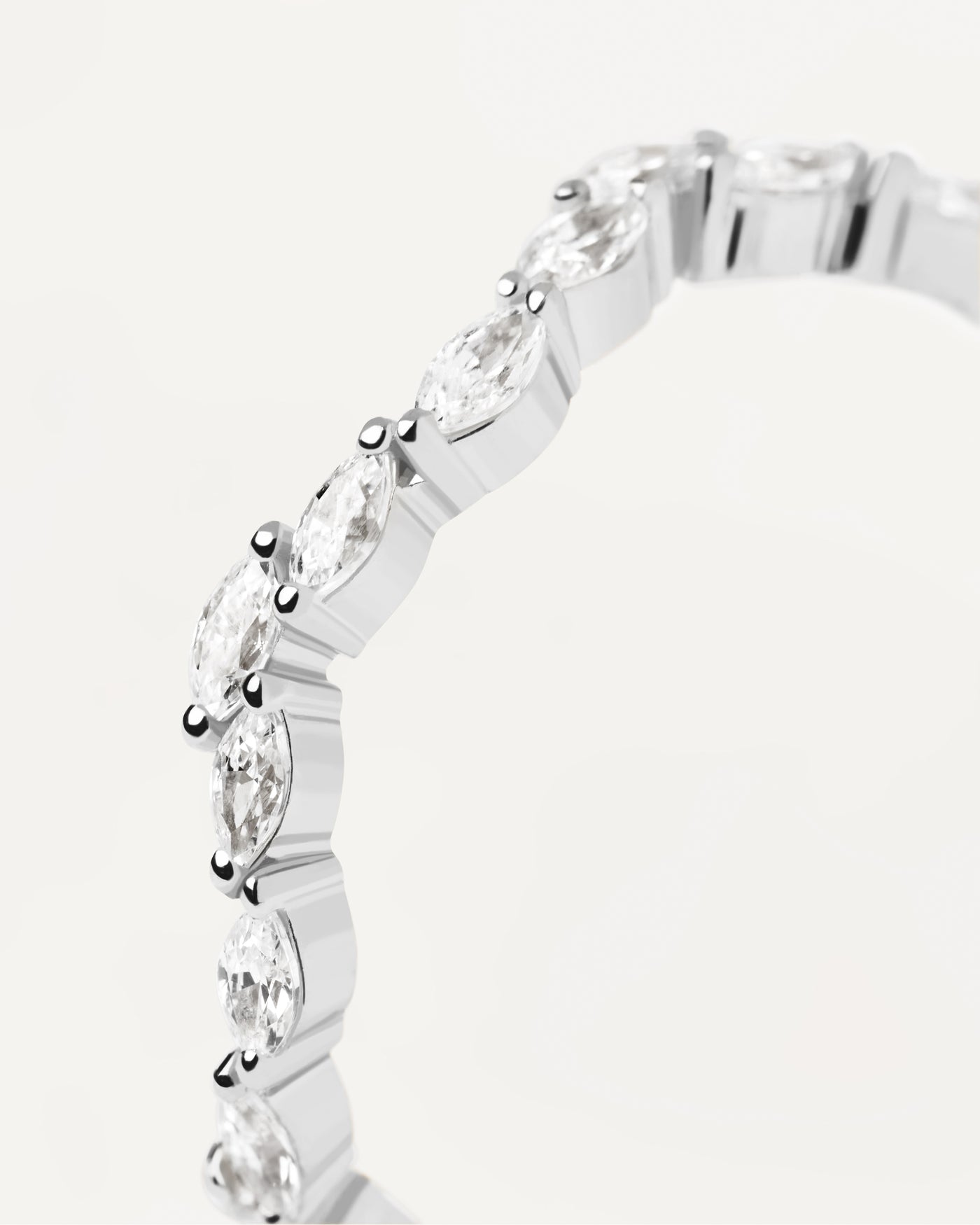 Crystal and zirconia  rings