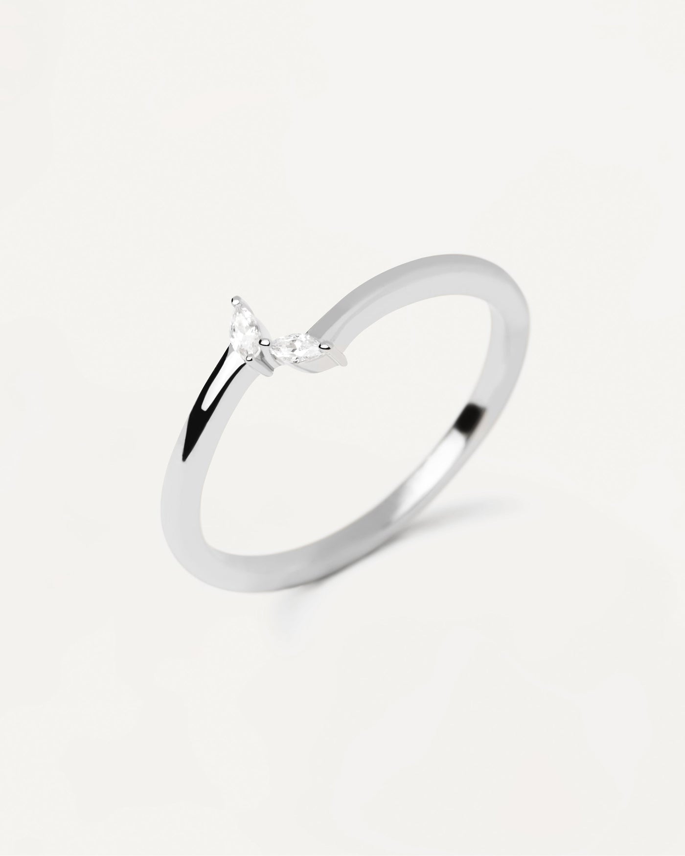 Bague en Argent Eva - 
  
    Argent massif
  
