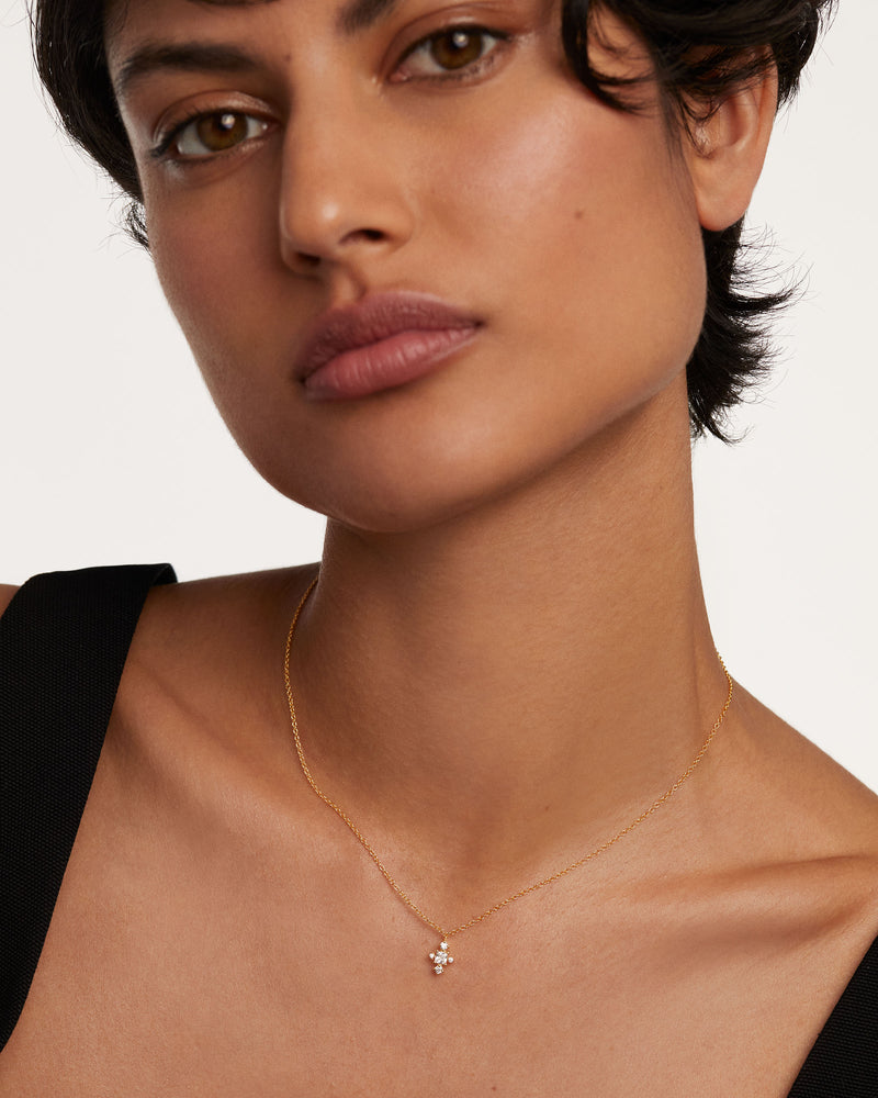 Laura Necklace - 
  
    Sterling Silver / 18K Gold plating
  
