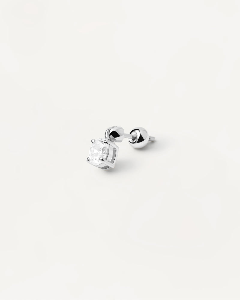 Gia Single Silver Earring - 
  
    Sterling Silver
  
