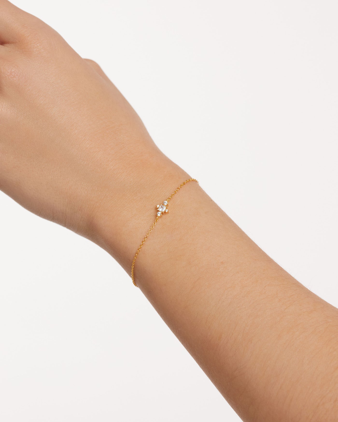 Crystal and zirconia  bracelets