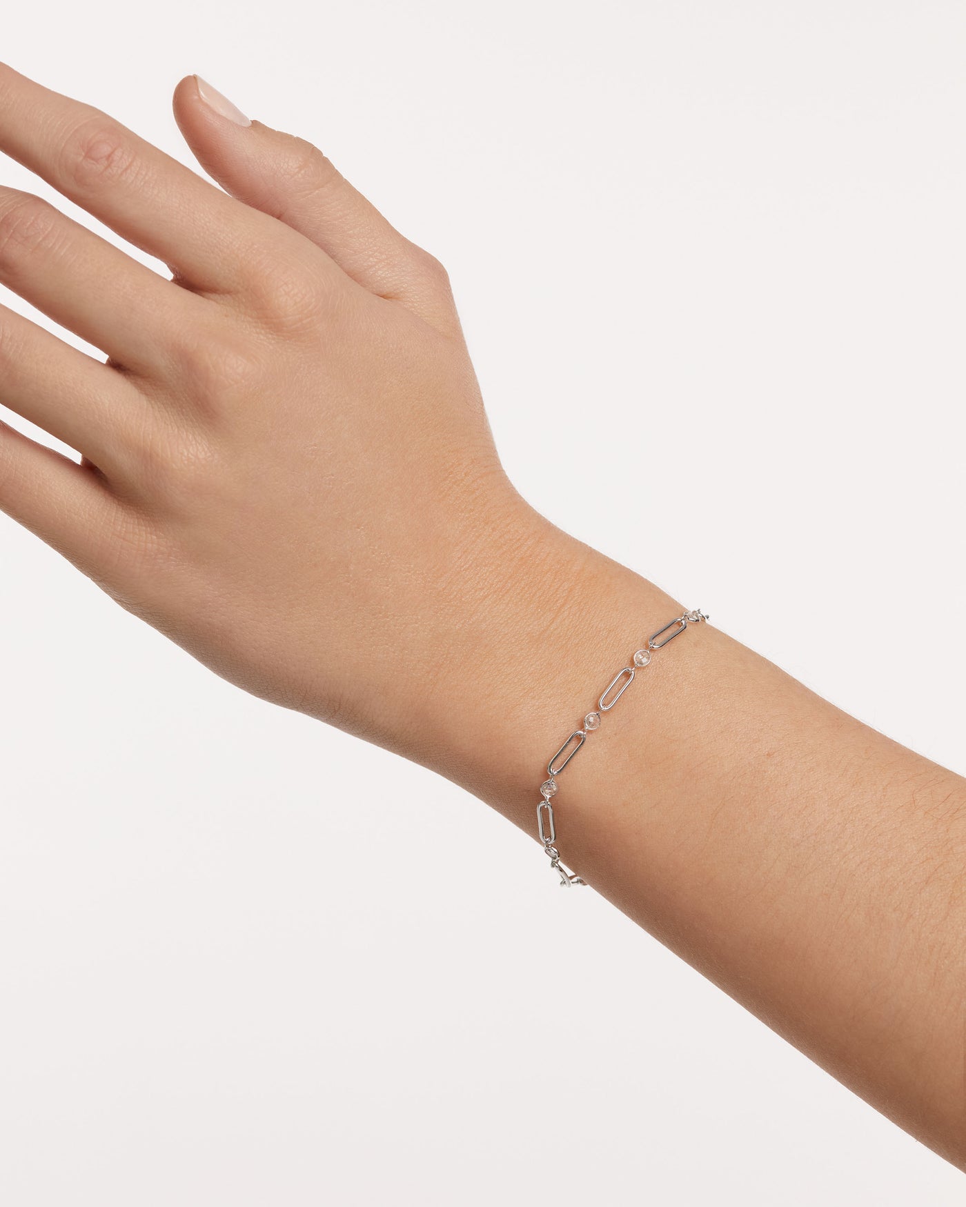 Crystal and zirconia  bracelets