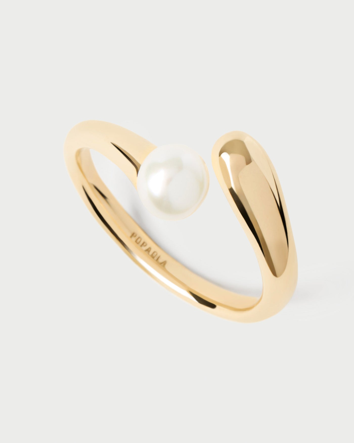 La Perla ring - 
  
    Sterling Silber / 18K Goldplattierung
  
