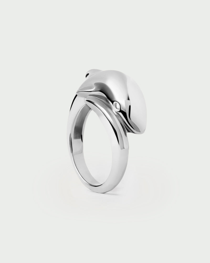 Anillo de plata Dolphin - 
  
    Plata de Ley
  
