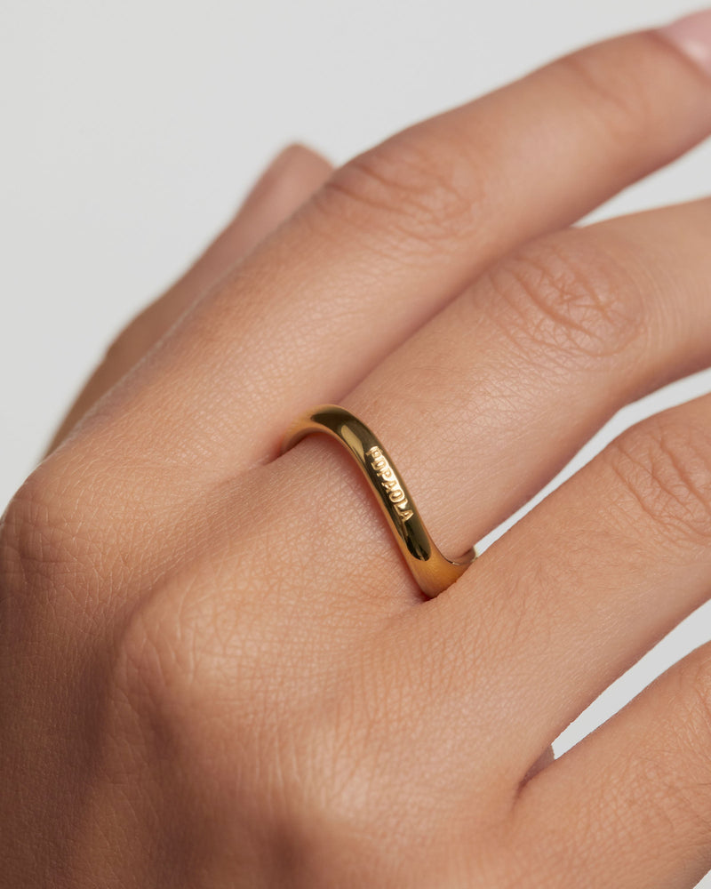 Anello In Oro Celeste - 
  
    Oro 18K
  
