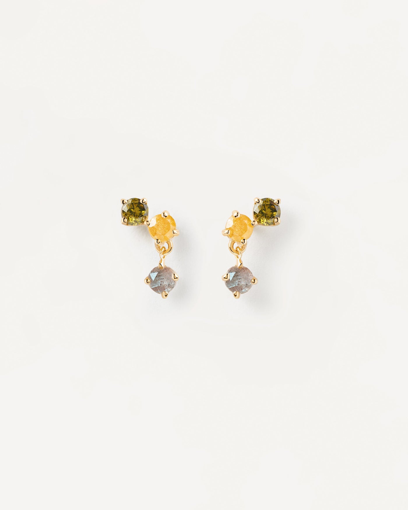 2023 Selection | Flora Earrings. Dainty gold-plated earrings with zirconias. Get the latest arrival from PDPAOLA. Place your order safely and get this Best Seller. Free Shipping.
