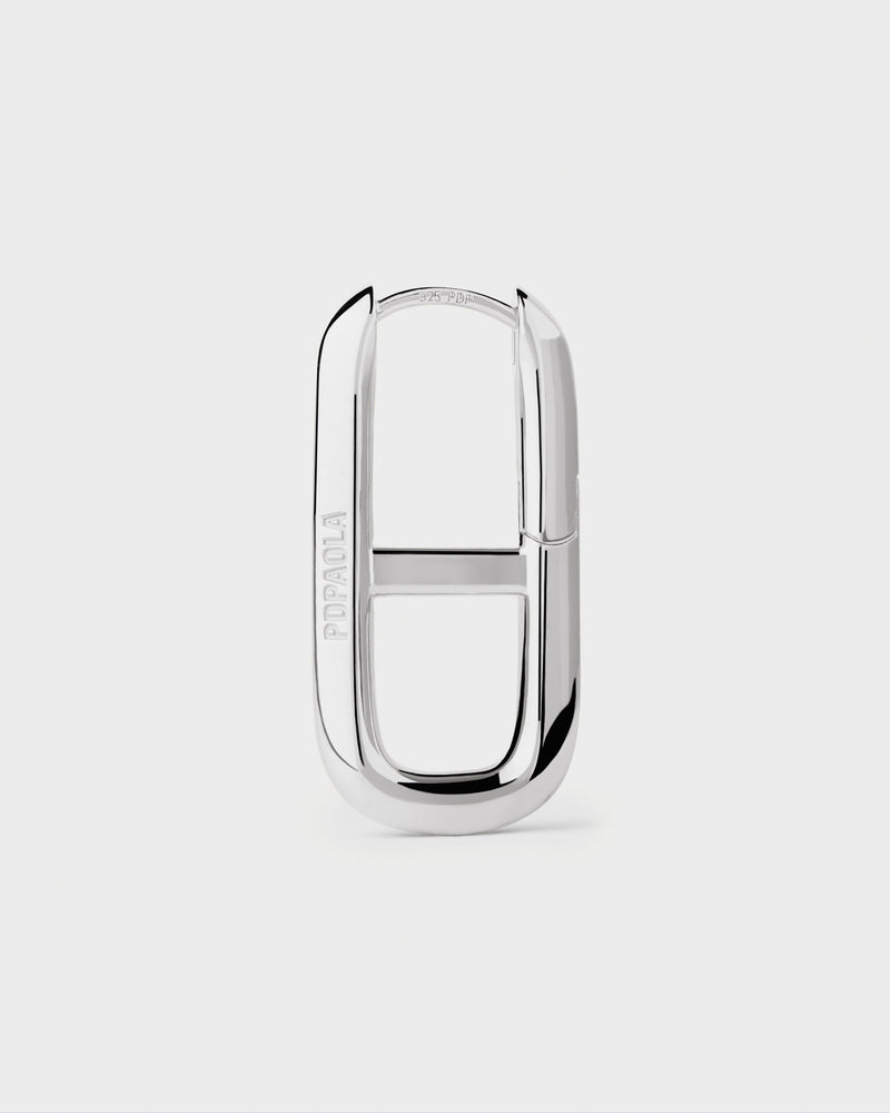 Texas silver hoops - 
  
    Sterling Silver
  
