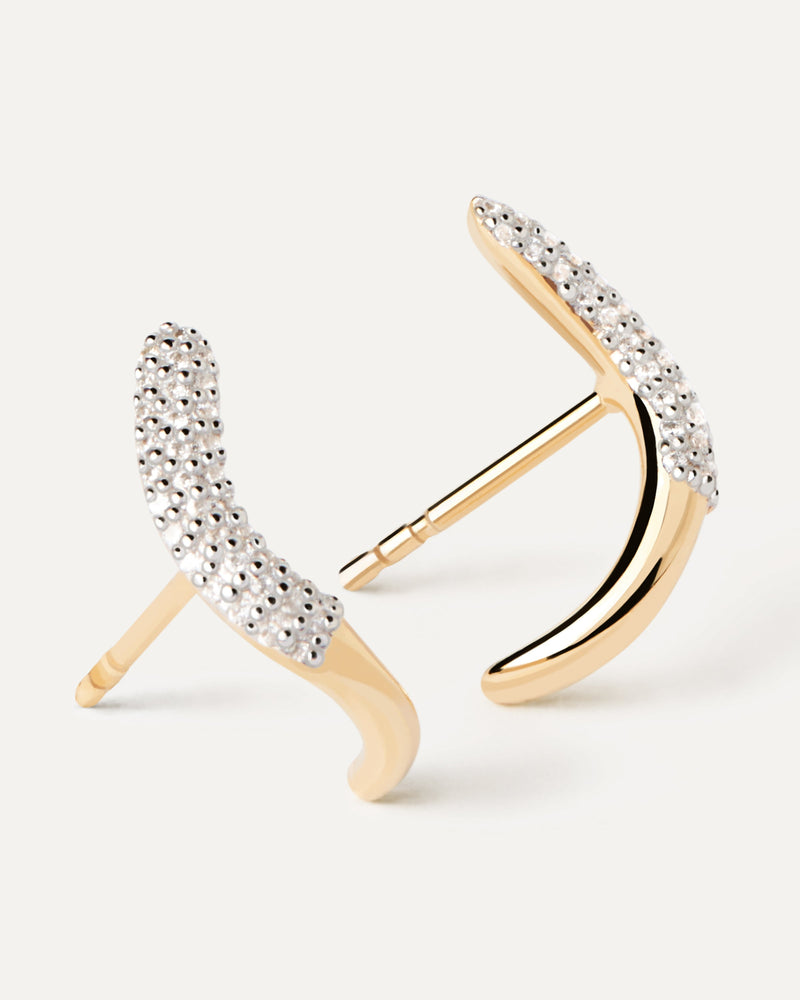 Diamonds And Gold Apollo Earrings - 
  
    18K Gold
  
