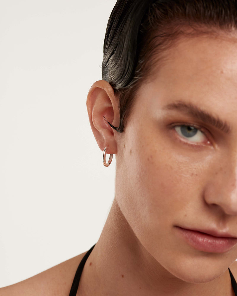 Ohrringe Weissgold Bold Medium - 
  
