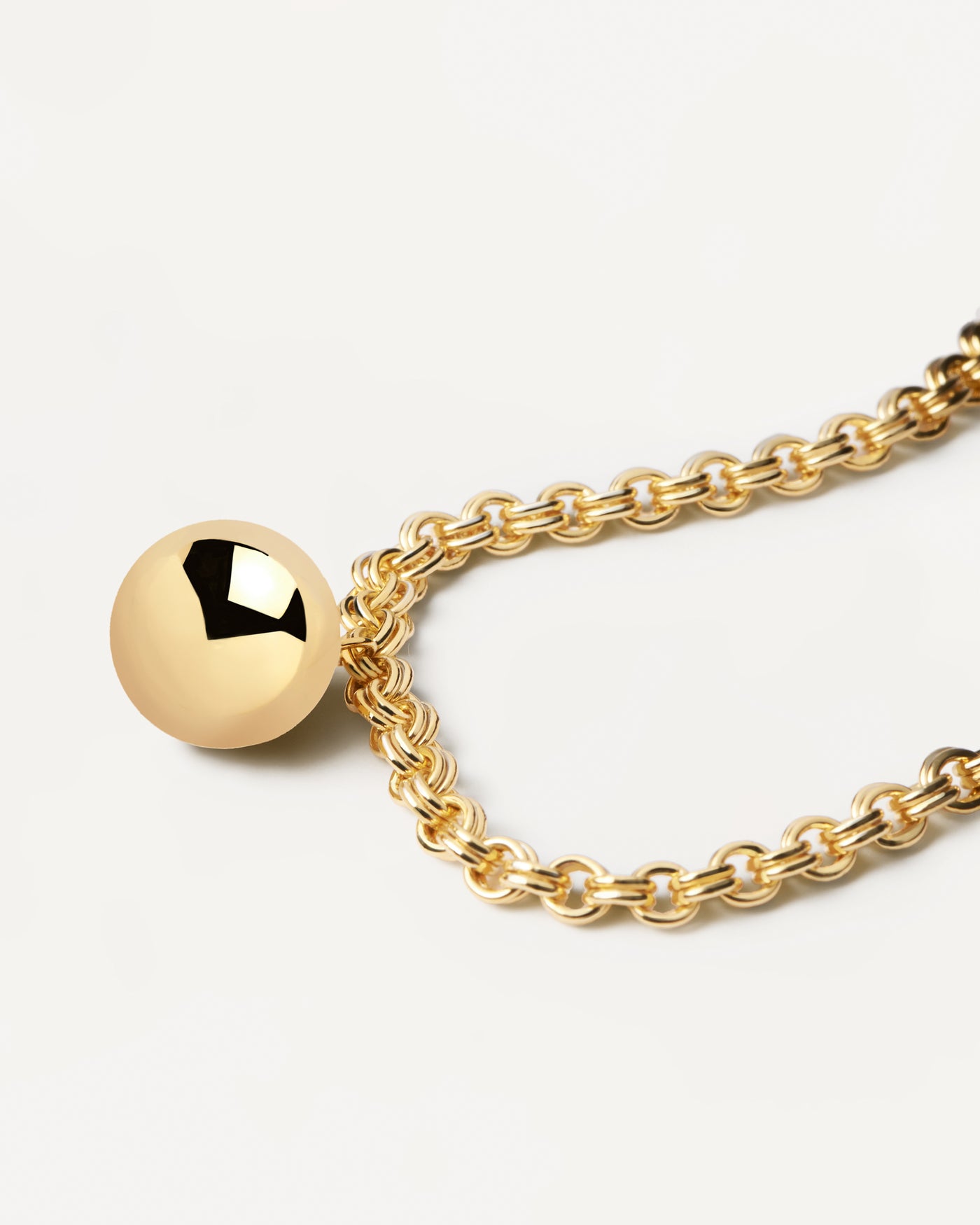Collana Super Future - 
  
    Argento sterling / Placcatura in Oro 18K
  
