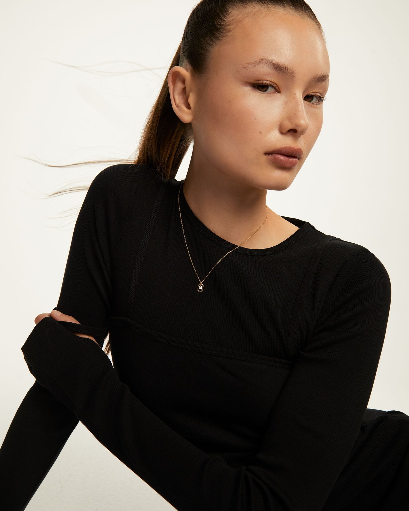 Crystal and zirconia  necklaces