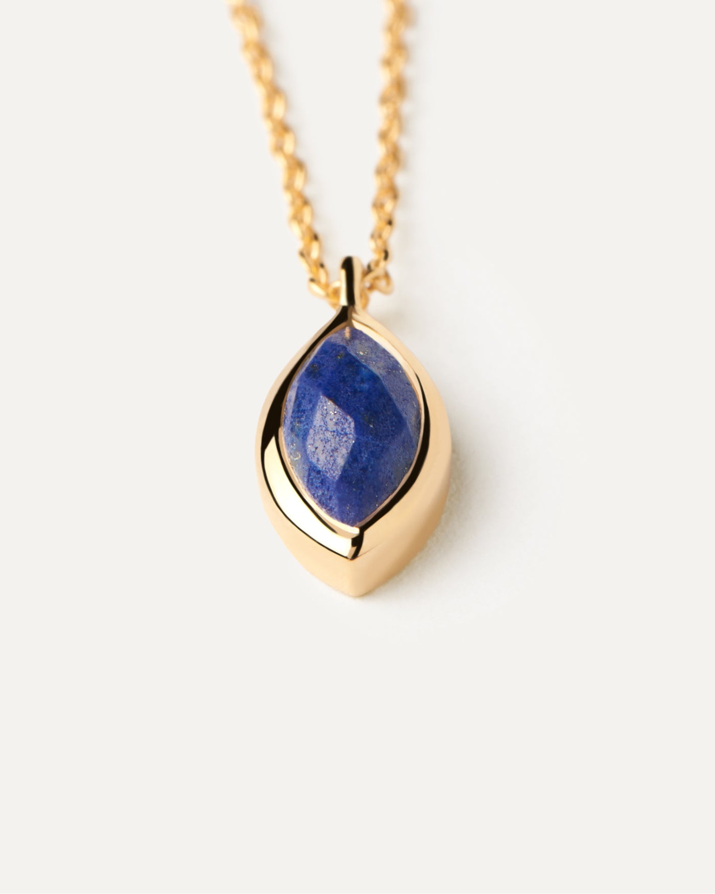 Atlas Lapis Faceted Gemstone Necklace