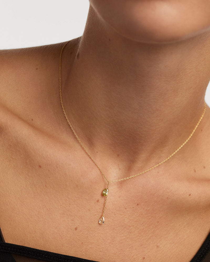 Collana Linda - 
  
    Argento sterling / Placcatura in Oro 18K
  

