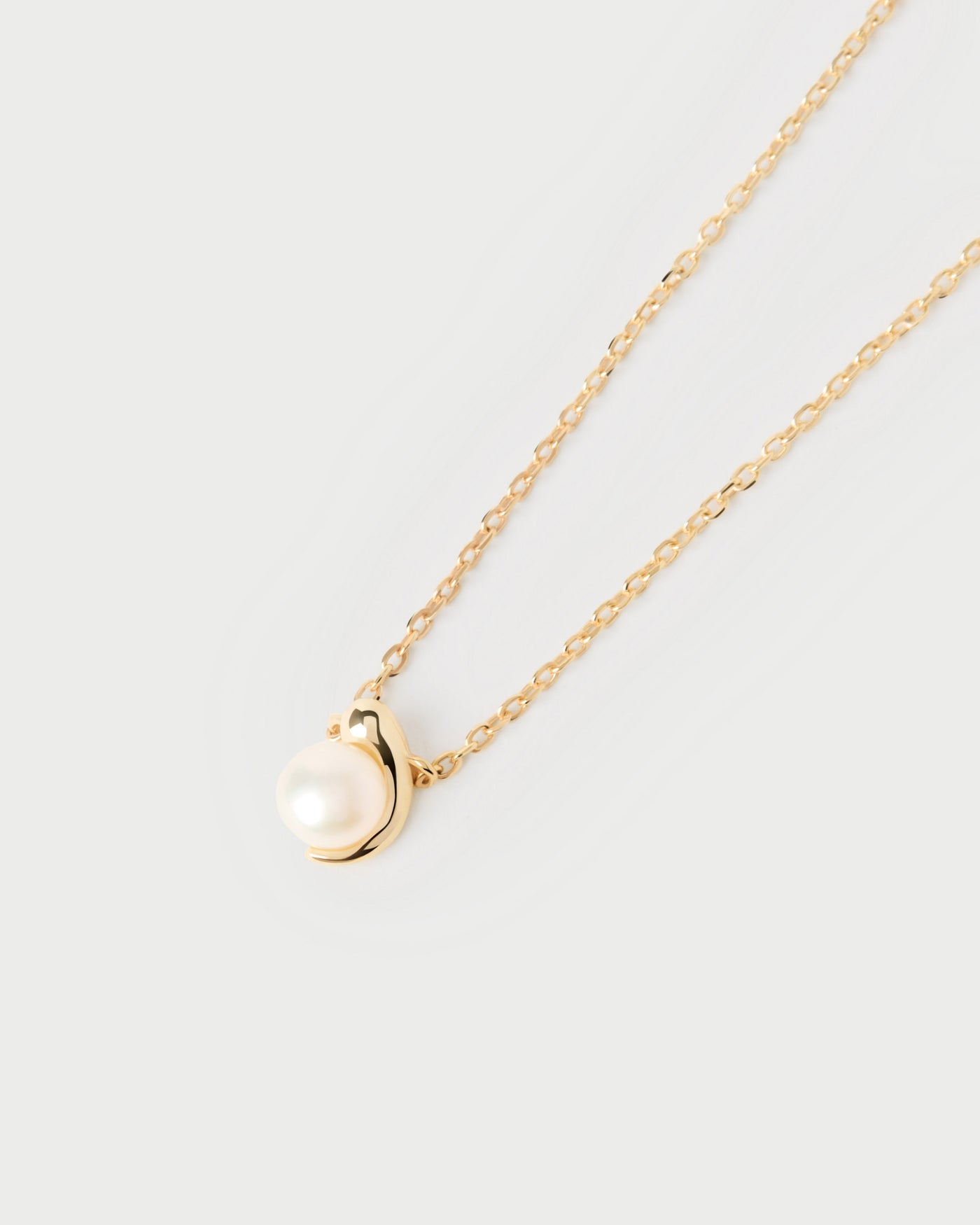 Collana punto luce La Perla - 
  
    Argento sterling / Placcatura in Oro 18K
  
