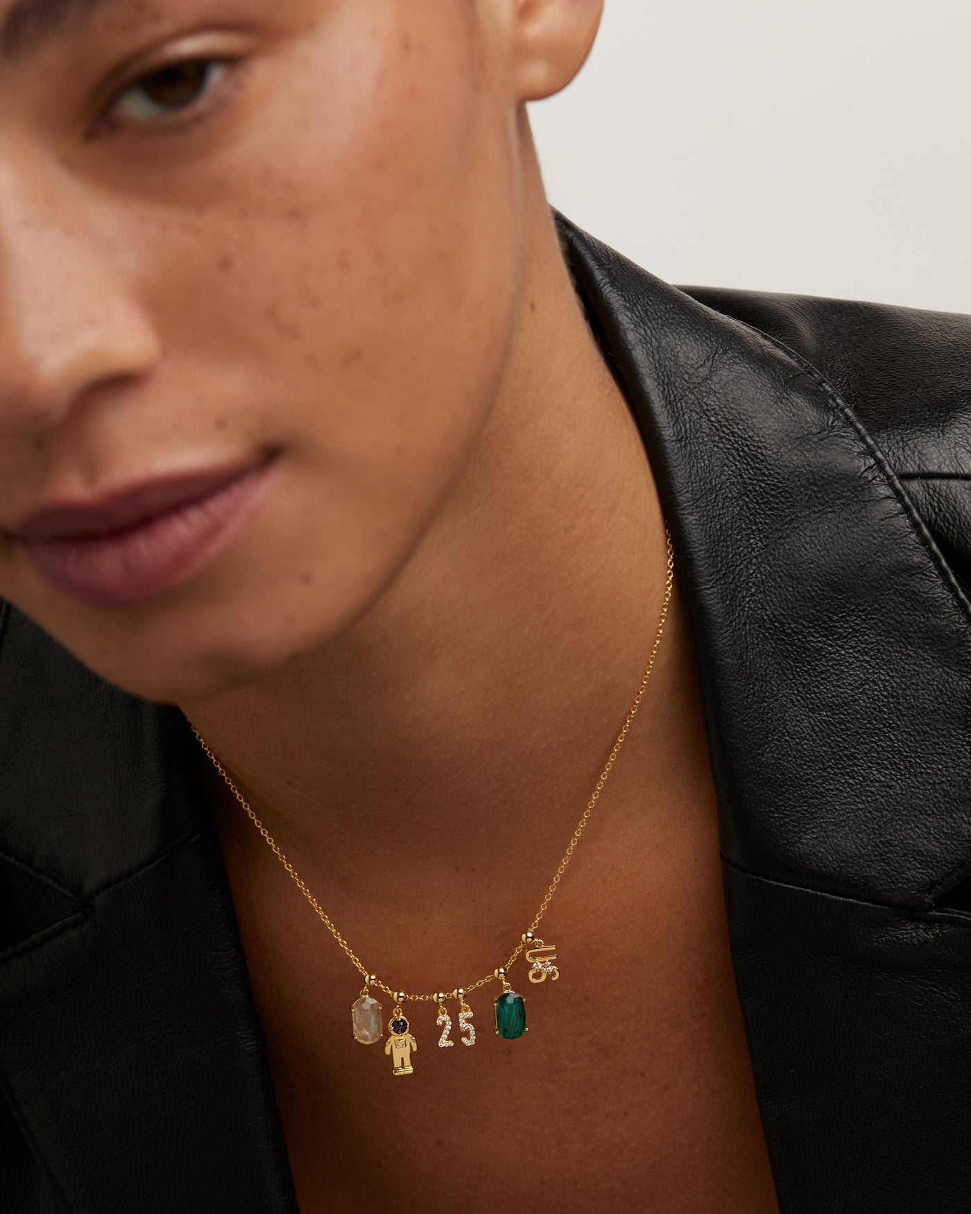 Malachite  charms