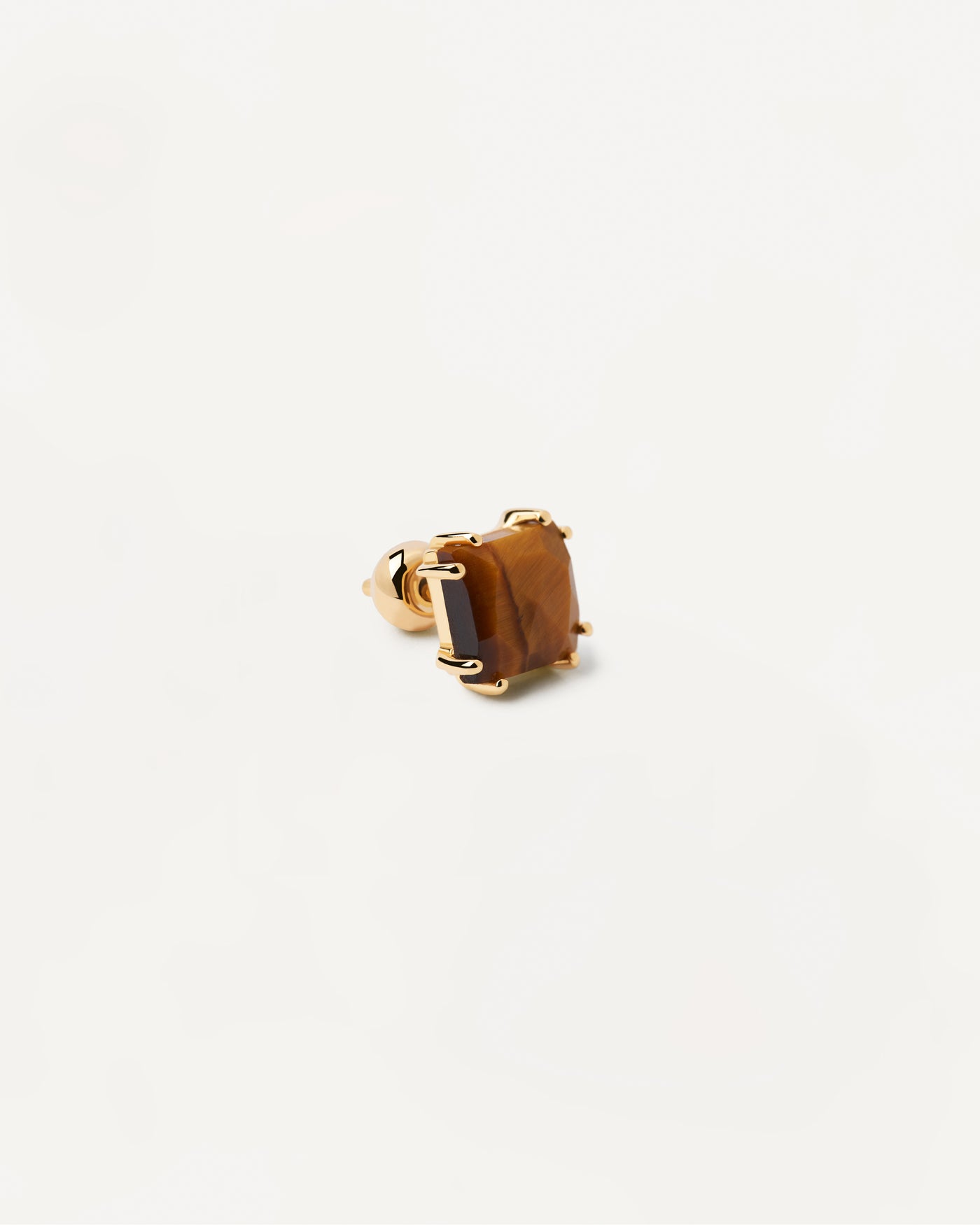 Tiger eye  ear piercings