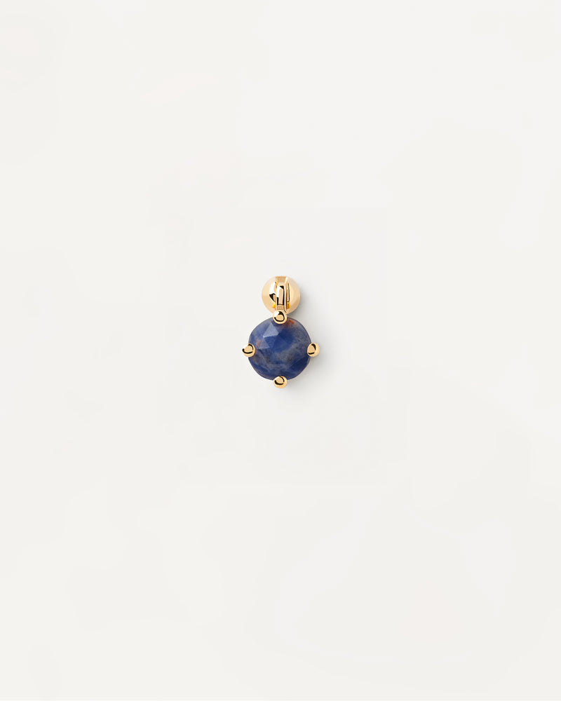 Piercing orecchio Kimi Sodalite - 
  
    Argento sterling / Placcatura in Oro 18K
  
