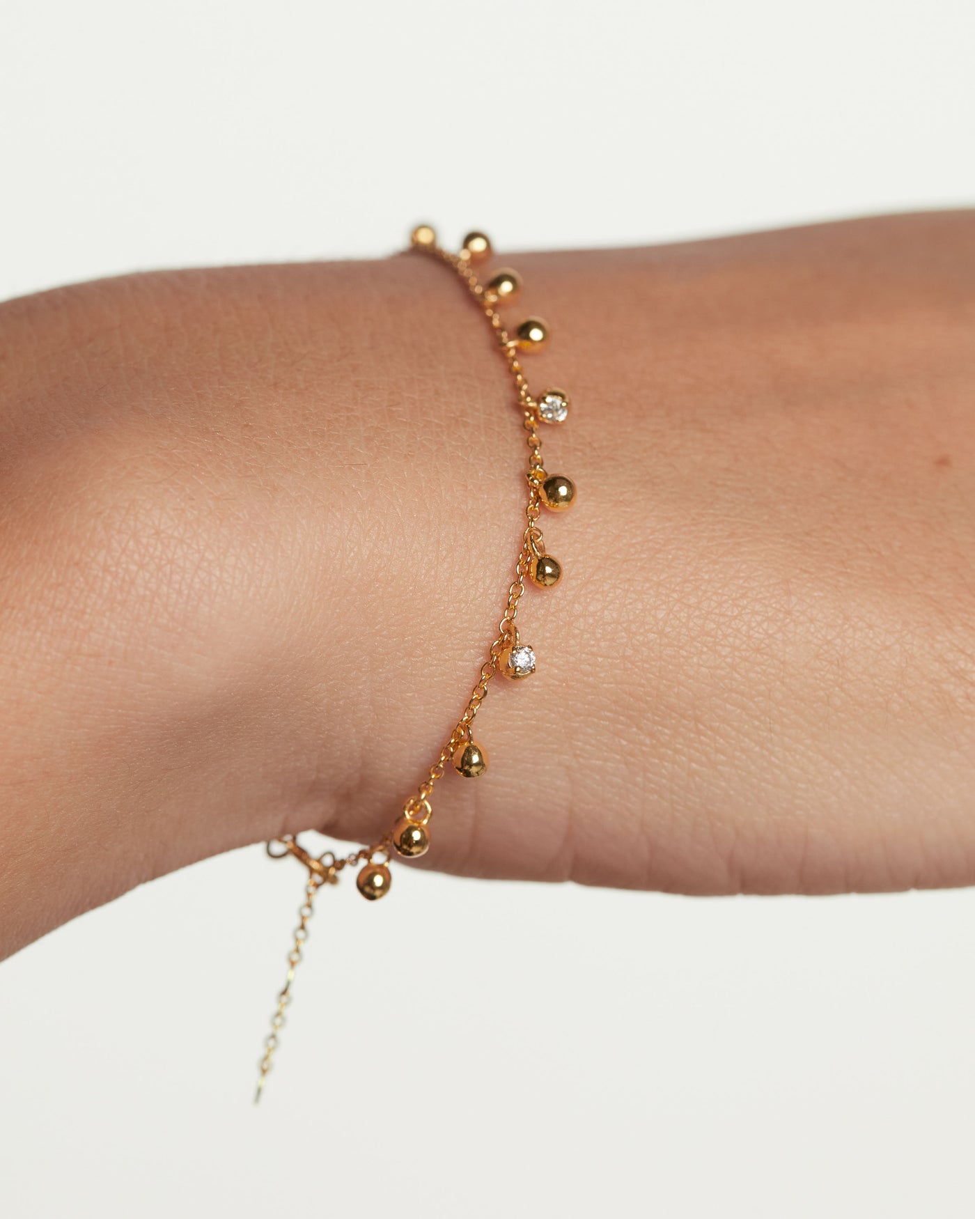 Crystal and zirconia  bracelets