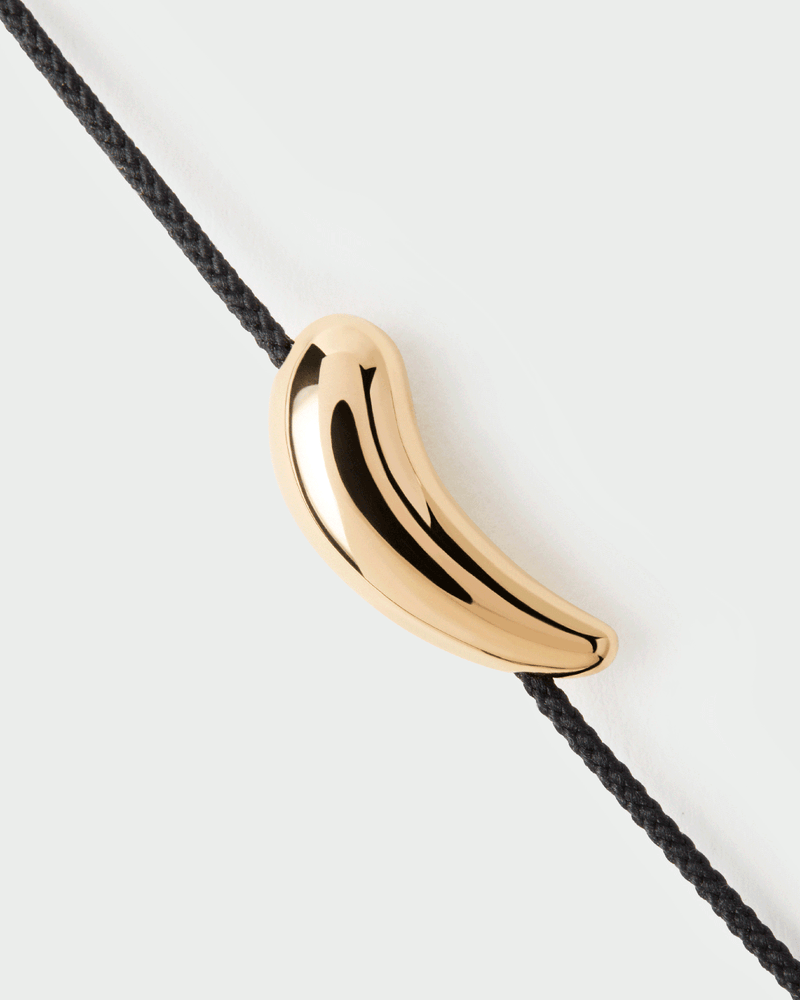 Bracciale in corda Orbit - 
  
    Argento sterling / Placcatura in Oro 18K
  
