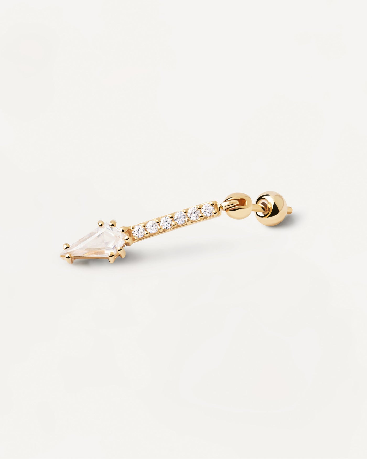 Single stud earrings  ear piercings