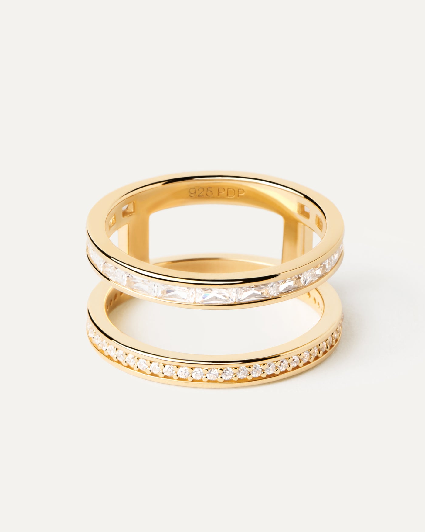 Bianca Ring - 
  
    Sterling Silber / 18K Goldplattierung
  
