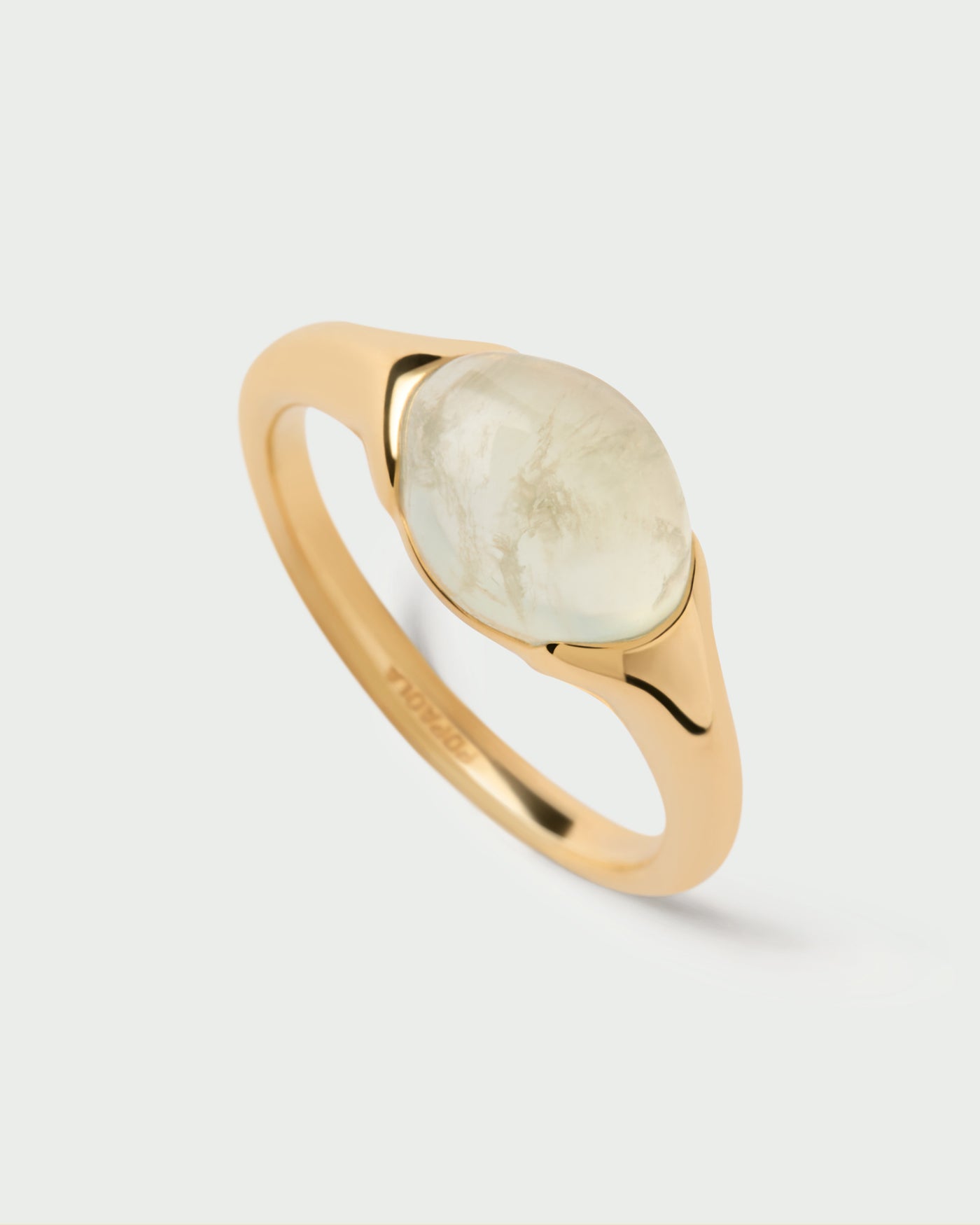 Anillo frenita Bay - 
  
    Plata de Ley / Baño de Oro 18K
  
