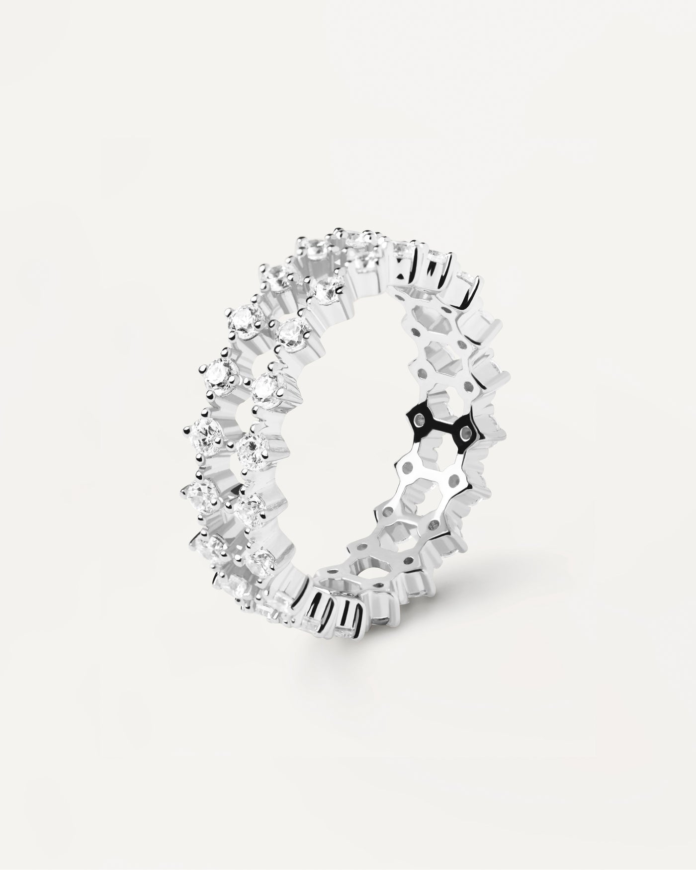 Bague en Argent Slim Dumbo - 
  
    Argent massif
  
