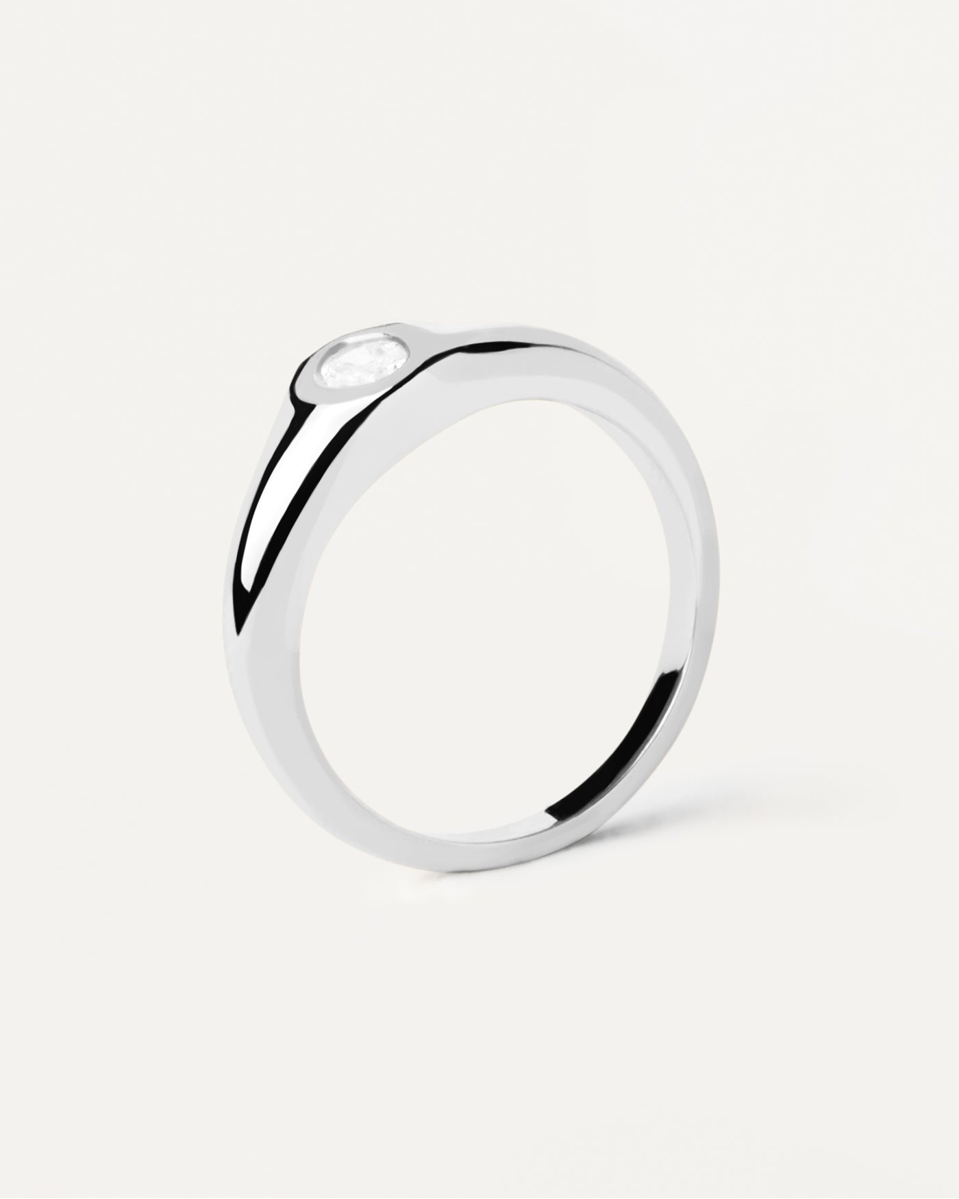 Karry Stamp Silver Ring - 
  
    Sterling Silver
  
