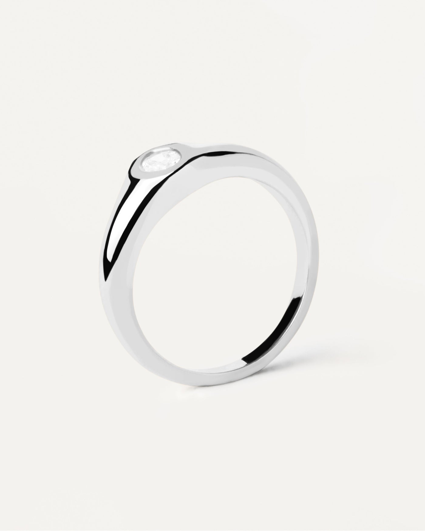 Karry Stamp Silver Ring - 
  
    Sterling Silver
  
