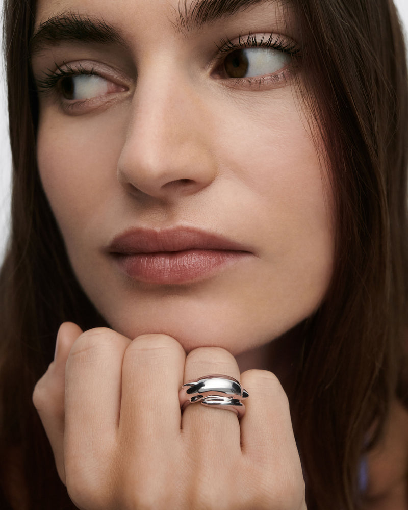Anillo de plata Dolphin - 
  
    Plata de Ley
  
